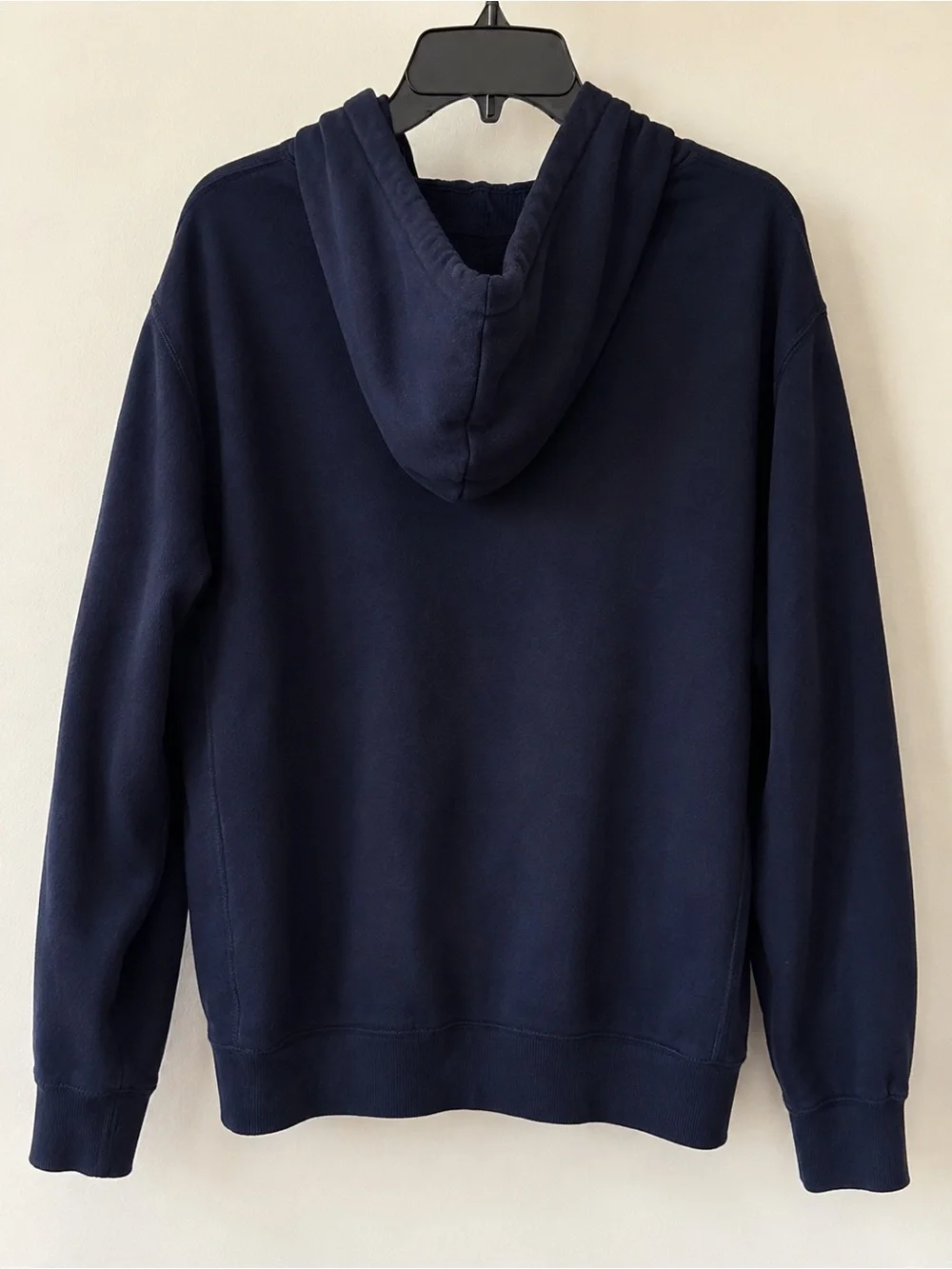 Ralph Lauren Navy Zip-Up Hoodie with Embroidered Pony